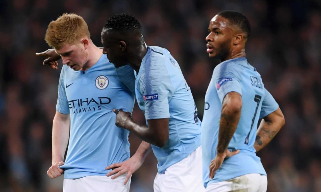 Giocatori del Manchester City