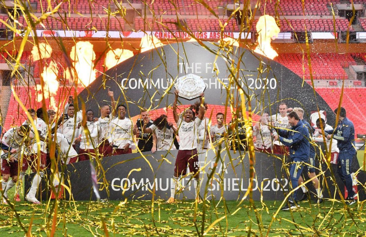 Arsenal community shield Liverpool