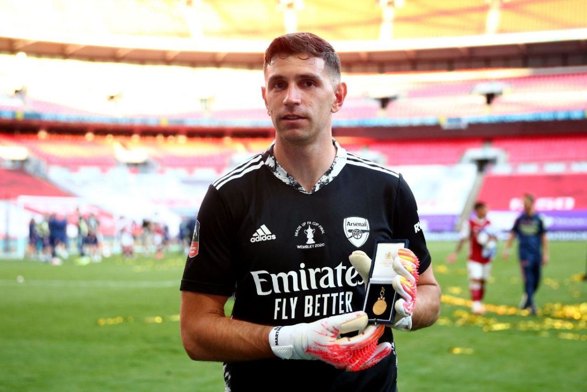 emiliano martinez fa cup 2020 arsenal