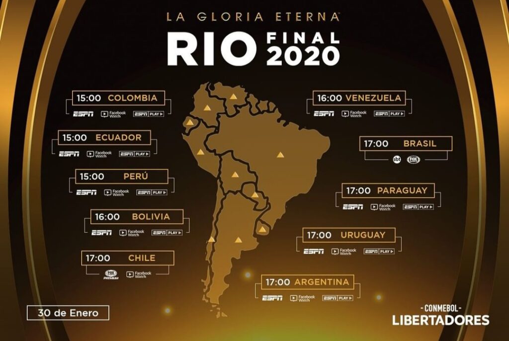 orari finale Copa Libertadores