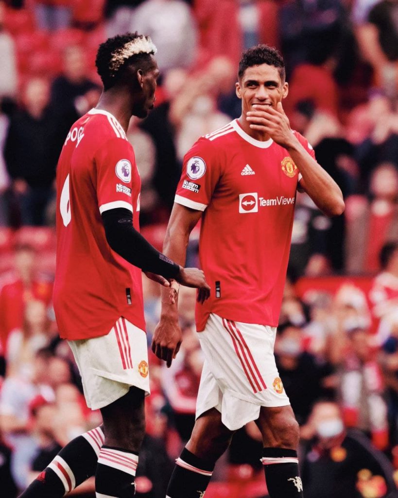 Varane Pogba Manchester United